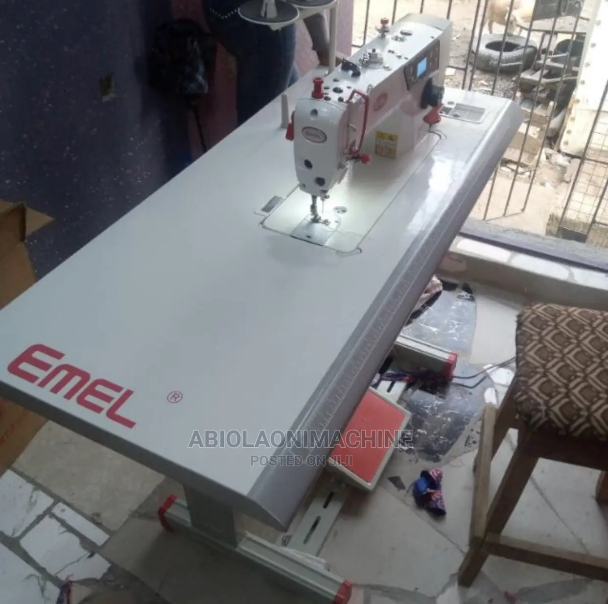 Emel Industrial Straight Sewing Machine Direct Drive