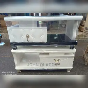 Exquisite TV Console With Cabinet