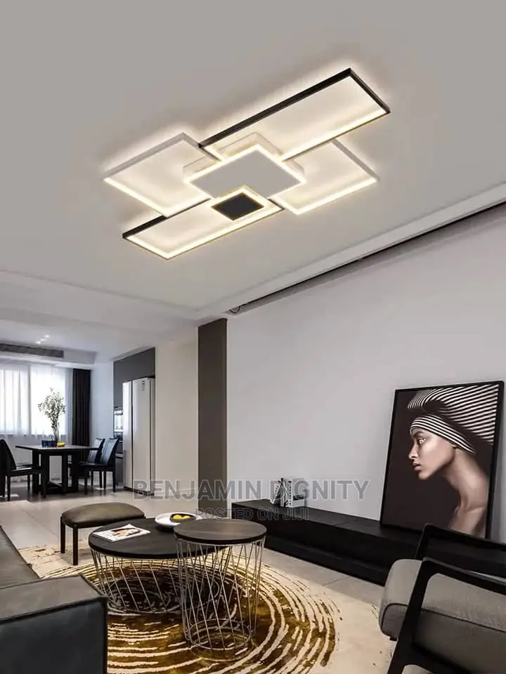 Modern Flush Chandelier Light