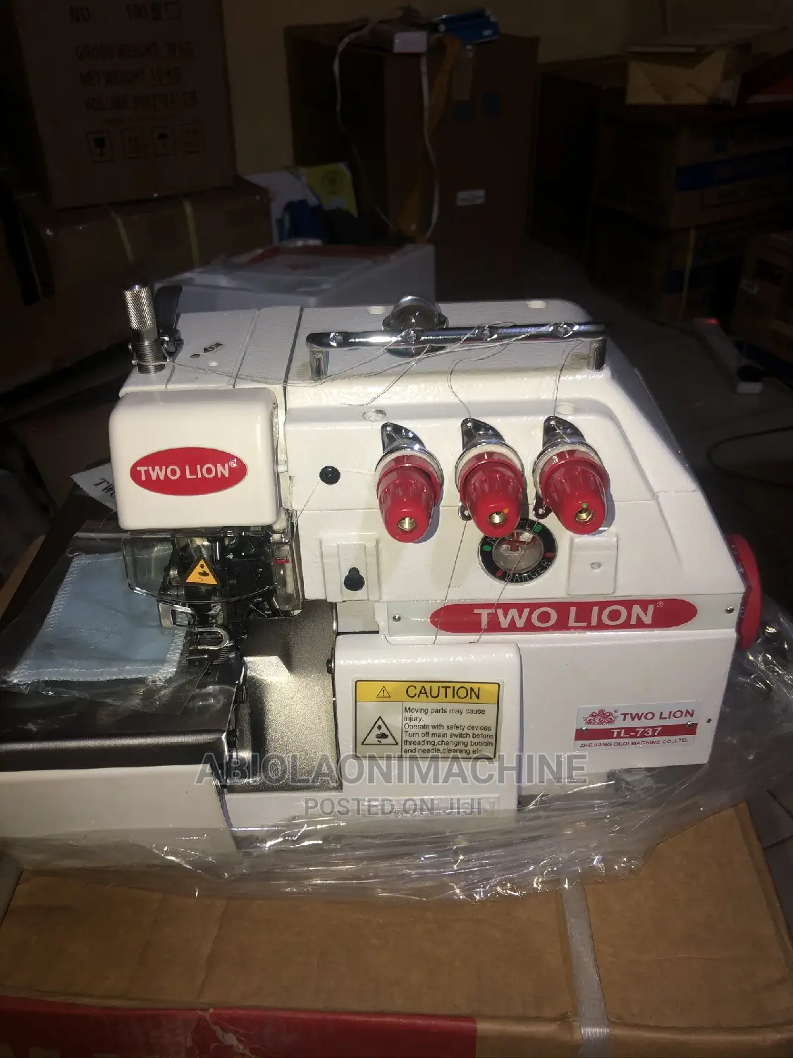 Two Lion Three Thread Weaving Machine (Overlock 737)