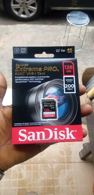 Sandisk 128gb Extreme Pro Sd Card