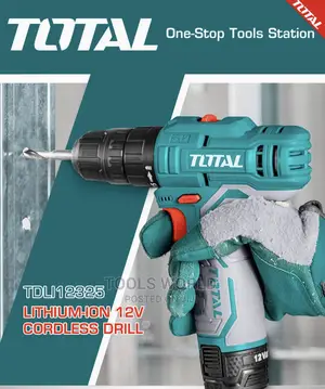 TOTAL 12V Multifunctional Cordless Drill High-Power Drill