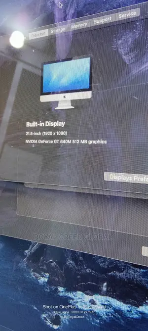 Desktop Computer Apple iMac 8GB Intel Core I5 SSD 1T