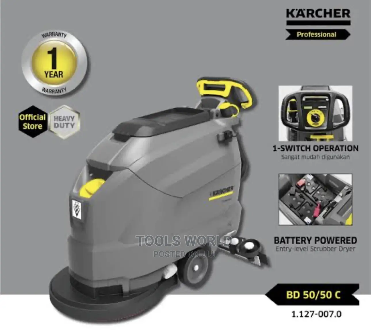 Karcher Scrubbing Machine Bd 50/50 C Bp Pack Classic *Eu
