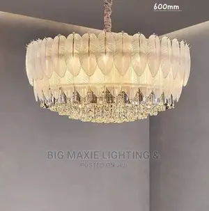 Modem Luxury Crystal Glass Chandelier