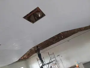Laminated Suspended Ceiling With Accessories