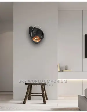 Modern Led Black Wall Lamp for Bedroom