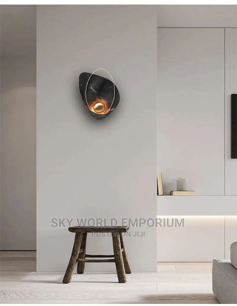 Modern Led Black Wall Lamp for Bedroom
