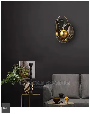 Modern Led Black Wall Lamp for Bedroom
