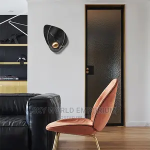 Modern Led Black Wall Lamp for Bedroom