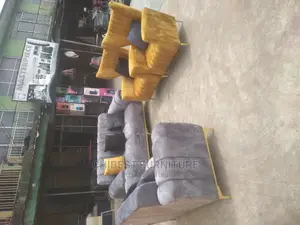 Quality Complete Set of 7 Seater Upholstery Padded Chair