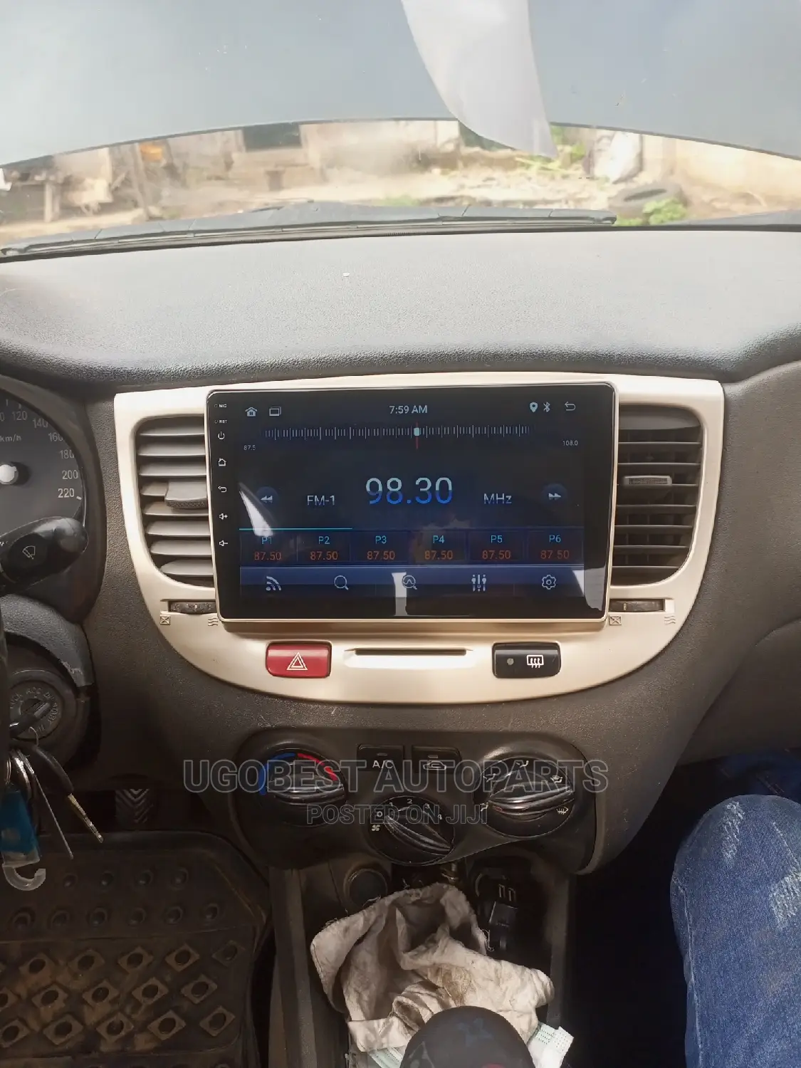 Kia Rio Android Screen 2005/ 2008 With GPS Navigation System