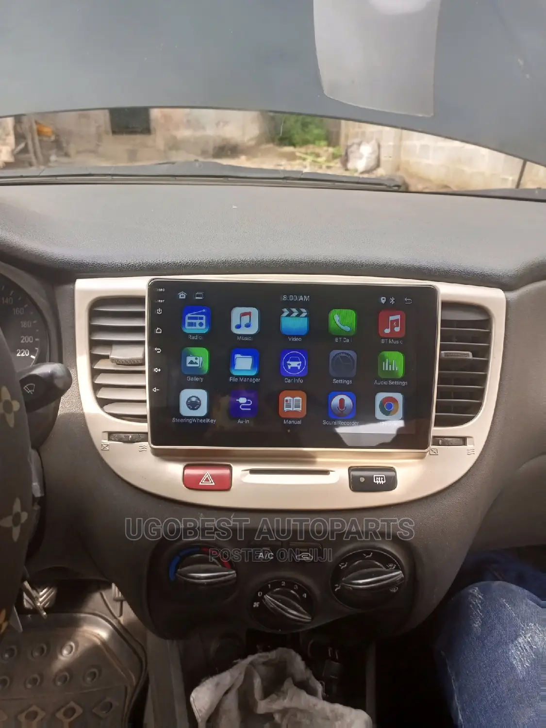 Kia Rio Android Screen 2005/ 2008 With GPS Navigation System