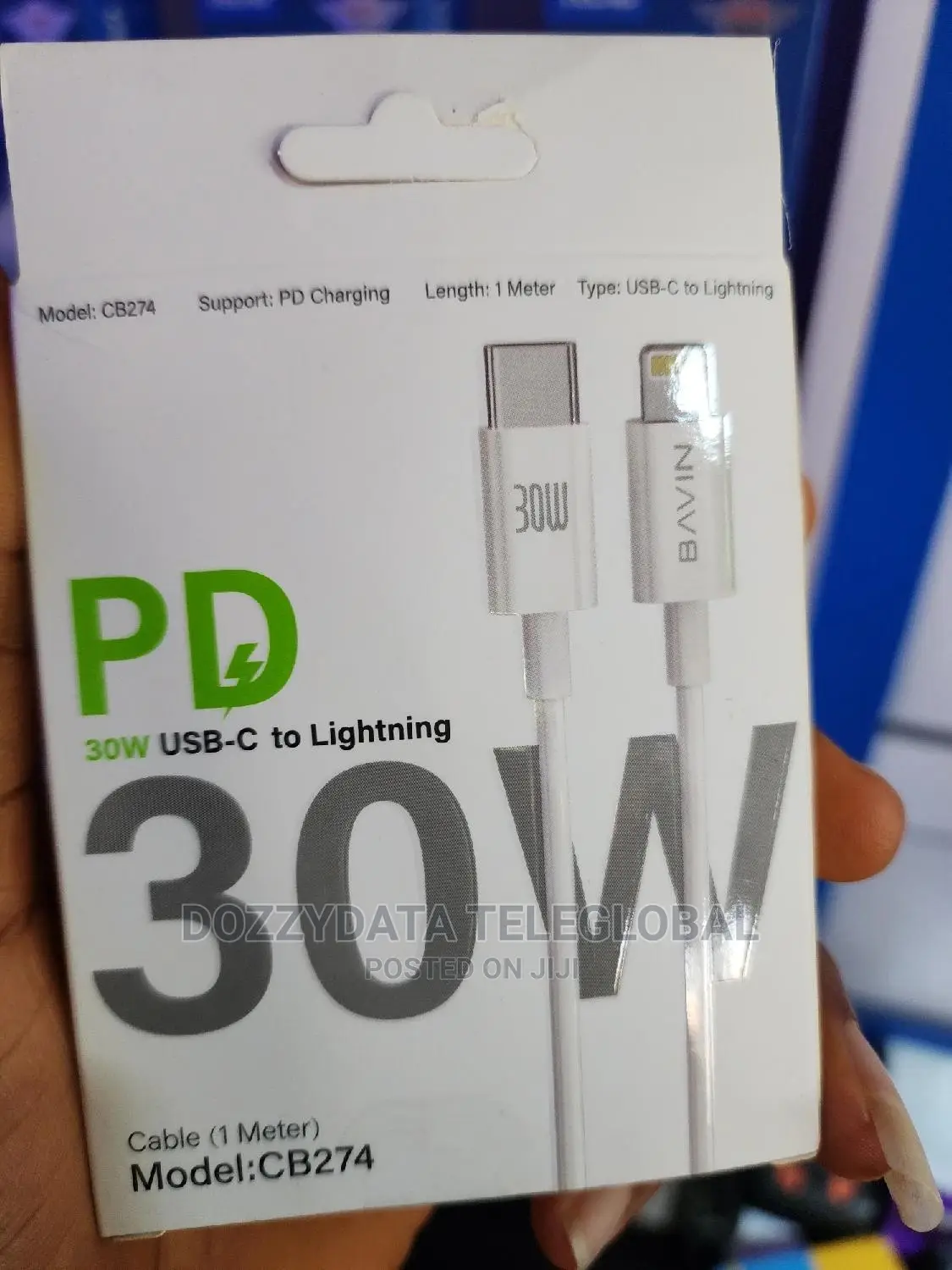 Bavin 30W Pd Fast Charging Usb-C Cable