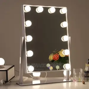 Headlight USB Leds Mirror Lights Kit With 12 Bulbs 3 Modes