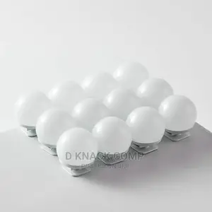 Headlight USB Leds Mirror Lights Kit With 12 Bulbs 3 Modes