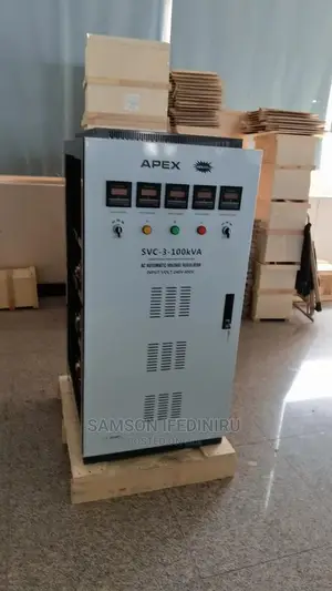 Apex SVC 100kva Servo 3phase Industrial Stabilizer