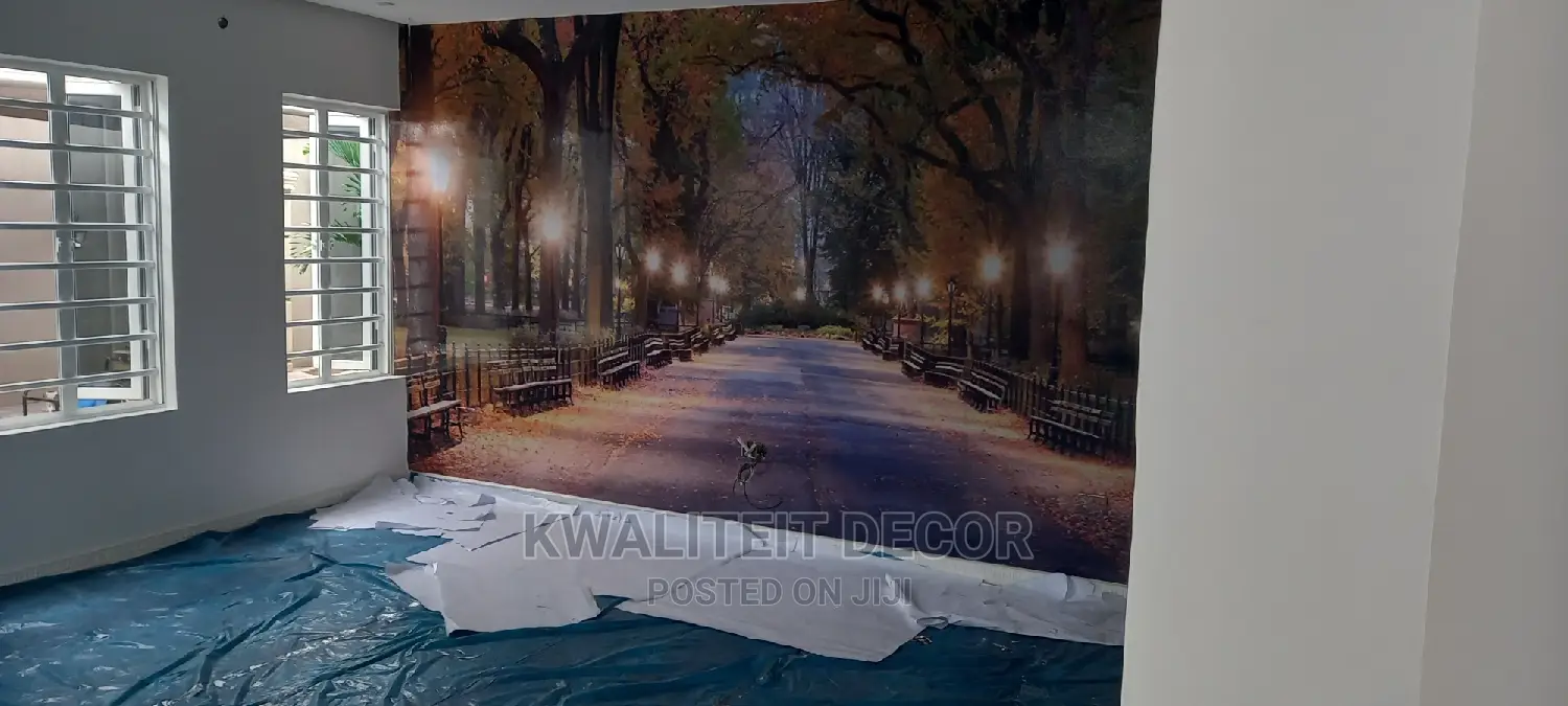 Wall Mural Installation