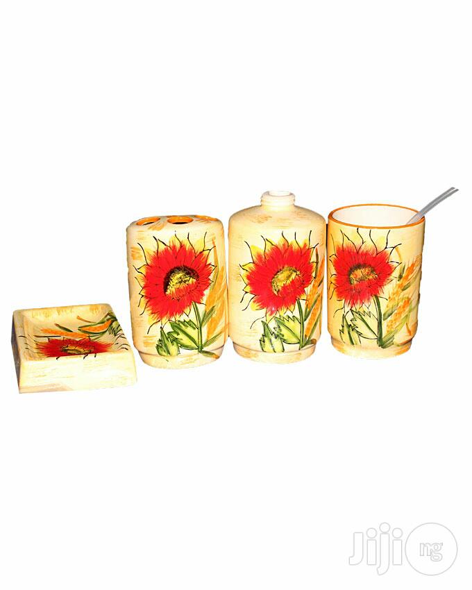Ceramic Bathroom Set
