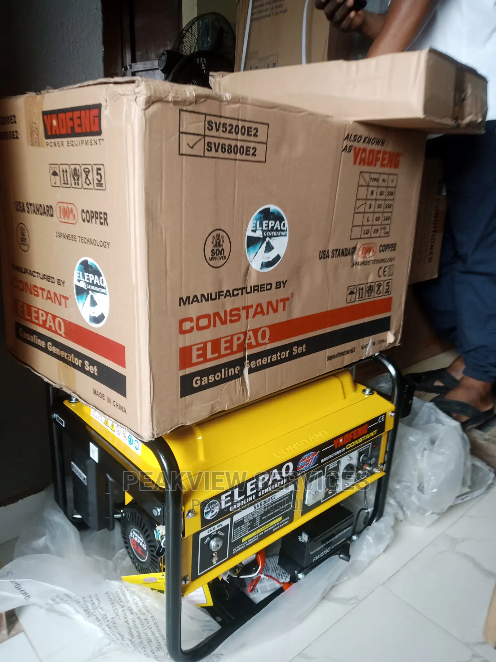 Effective Elepaq Constant Sv6800e2 Key Start Generator