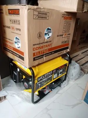 Effective Sv6800e2 4.5kva Elepaq Constant Generator