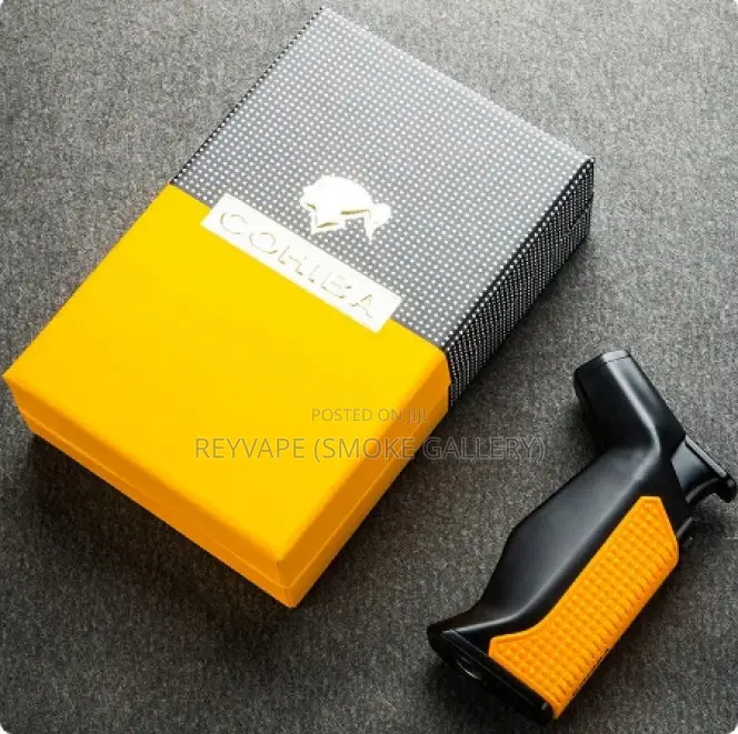 Cohiba 1jet Yellow-Black Lighter