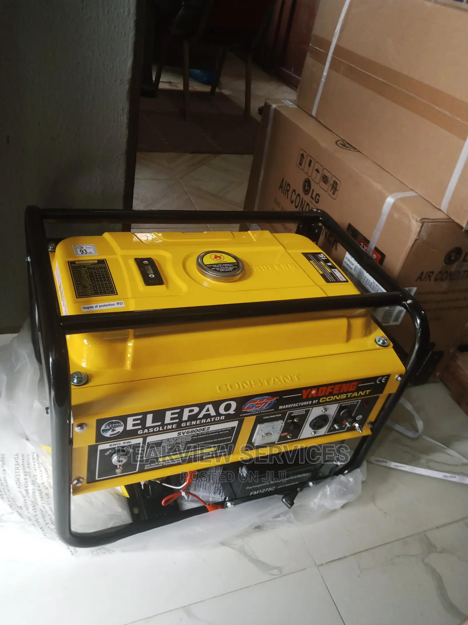 Affordable 4.5kva Elepaq Sv6800e2 Generator Automatic