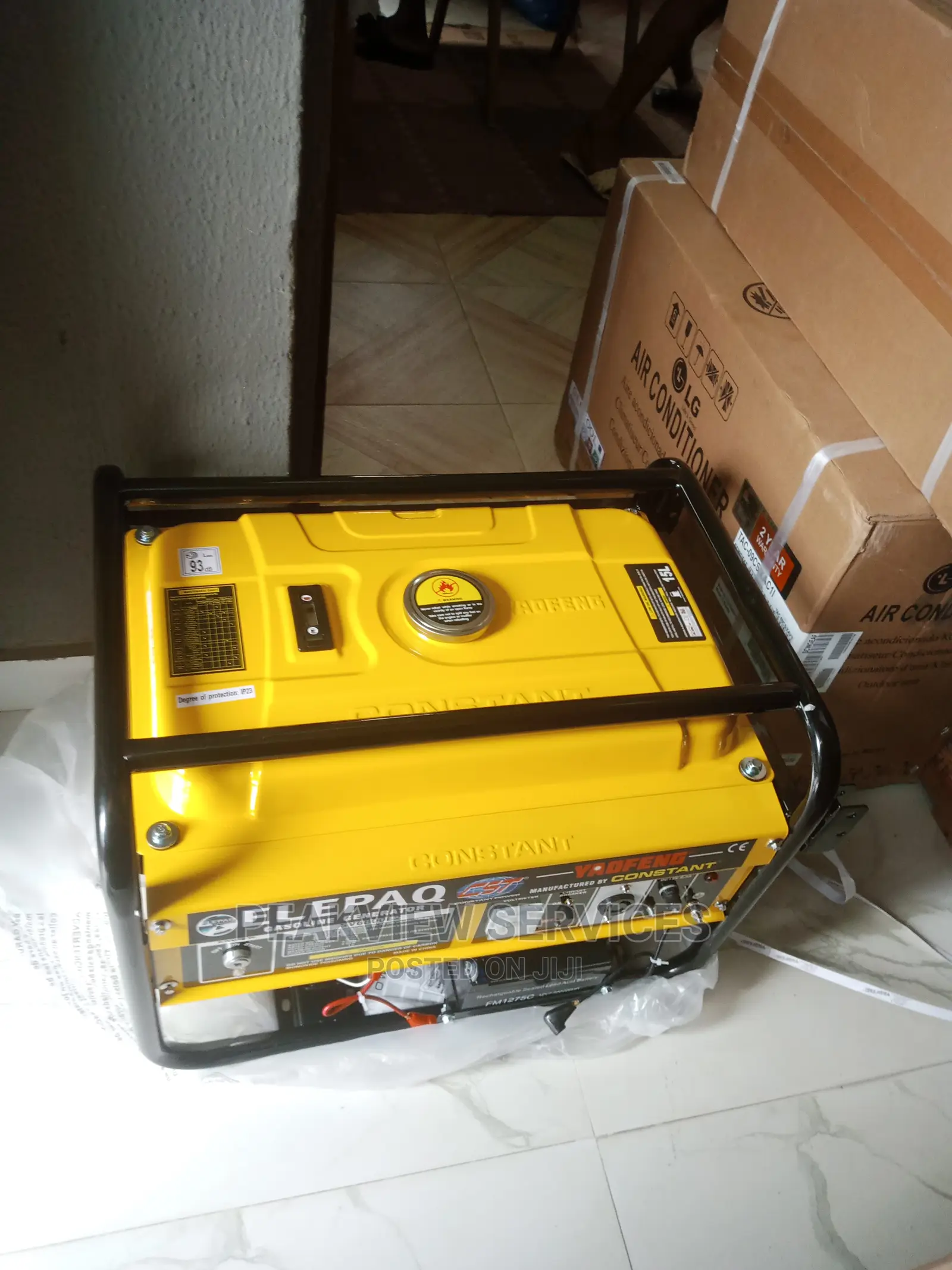 Portable Elepaq Constant Sv6800e2 Automatic Generator