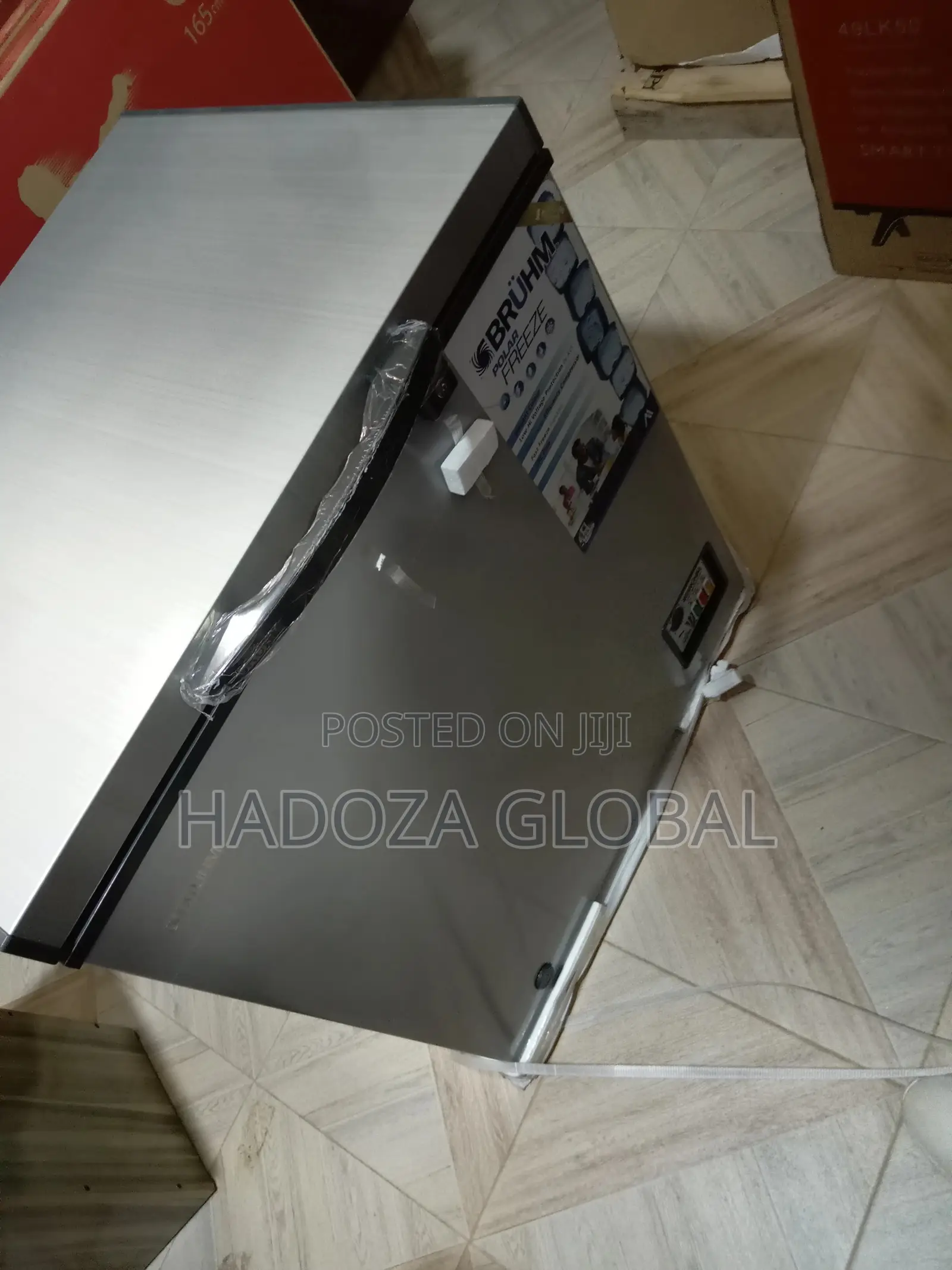 BRUHM CF BCS-160mr Silver Deep Freezer