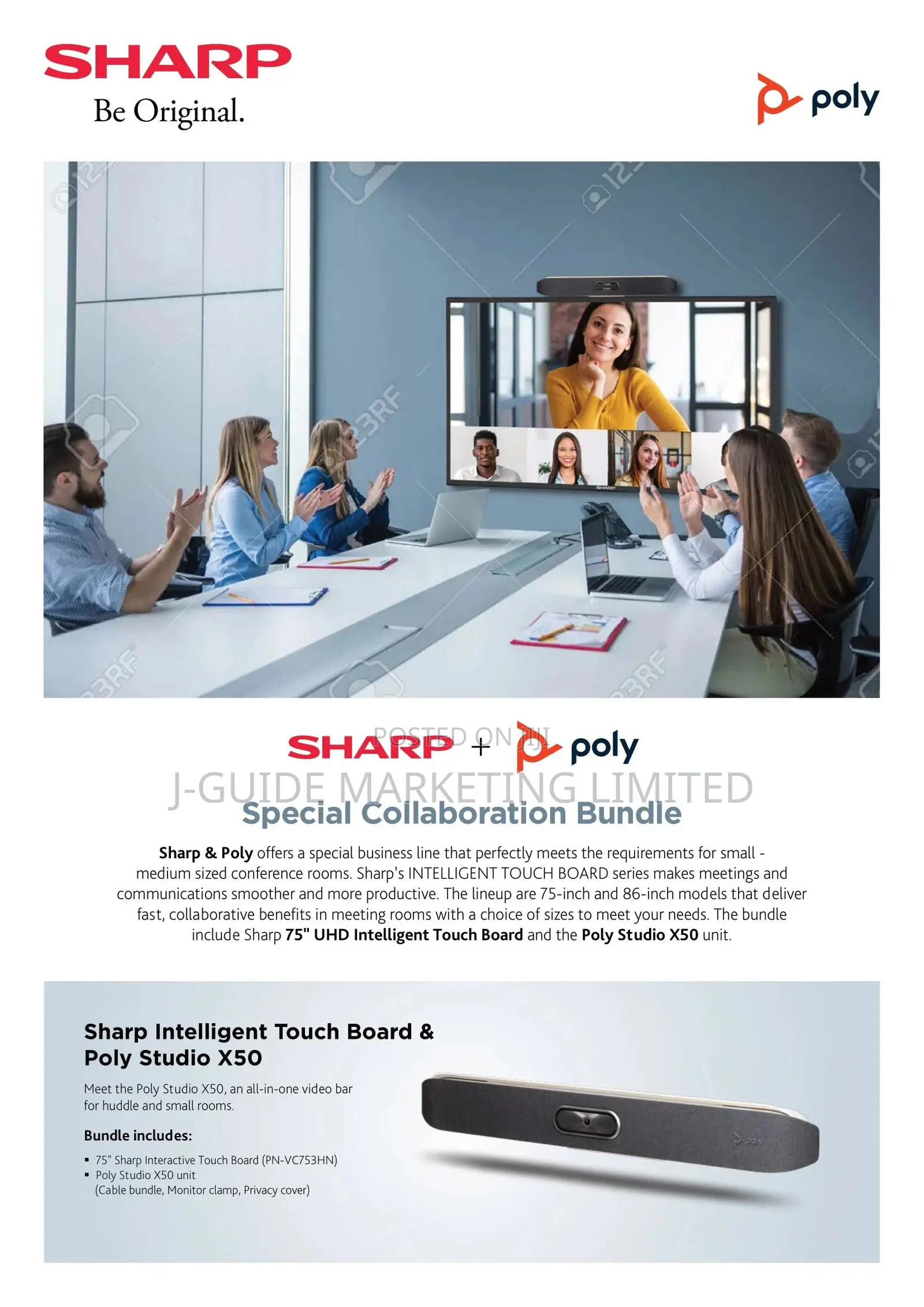 Poly Com Video Conference Camera