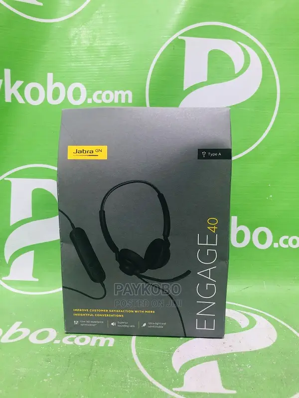 Jabra Engage 40 Usb-a Uc Wired Headset