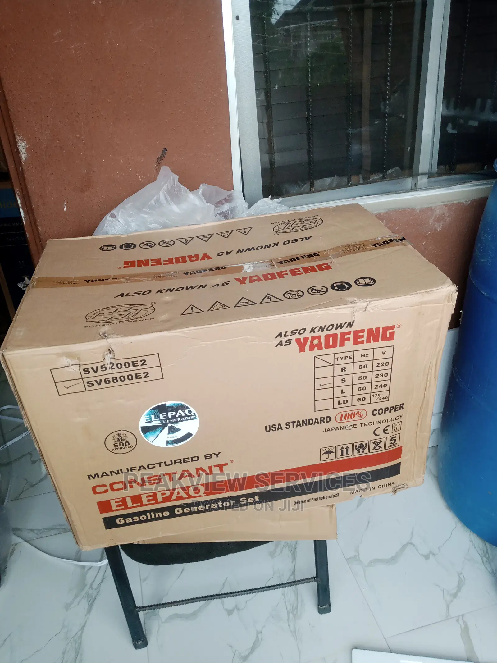 Top Selling Elepaq Constant Sv6800e2 Key Start Generator