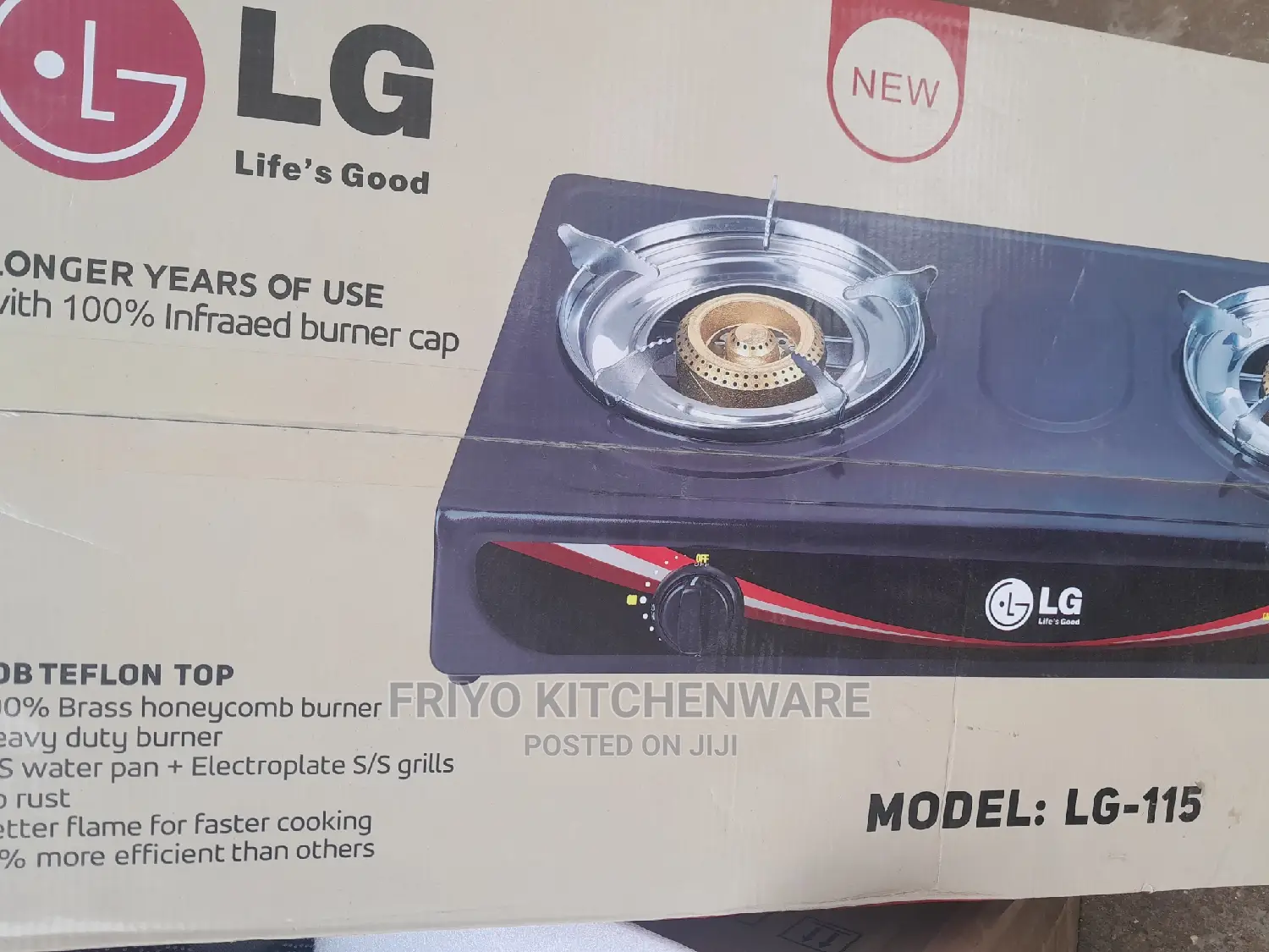 LG Infrared Gas Burner