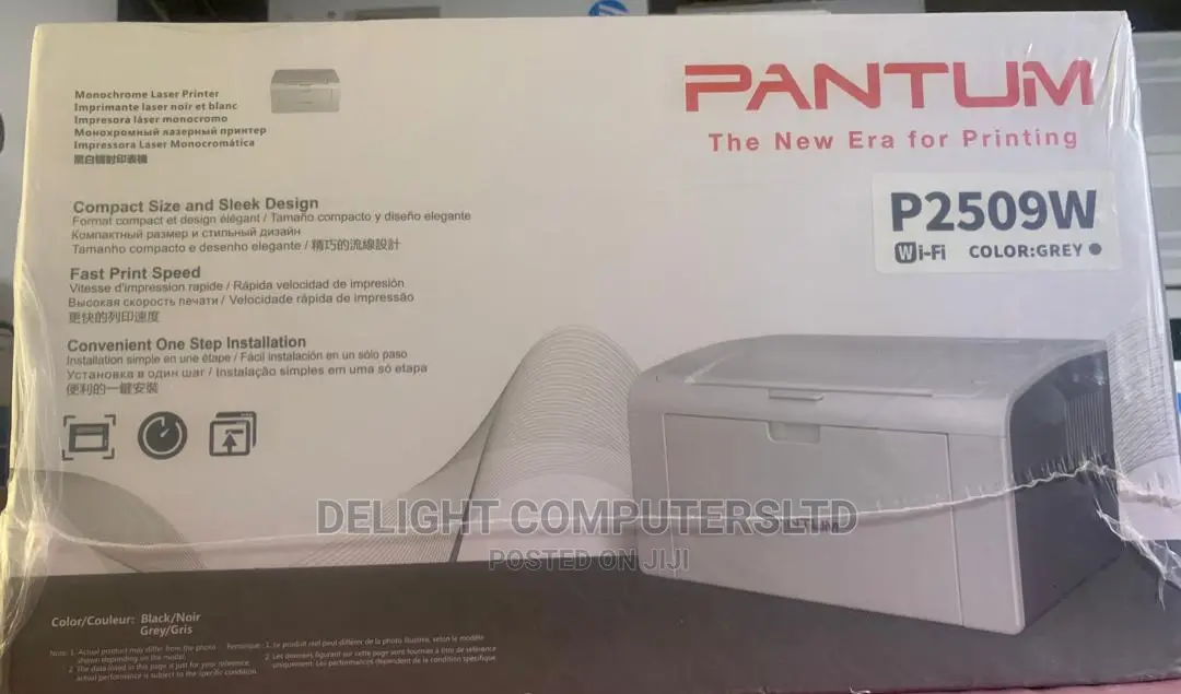 Pantum P2509w Mono Laser Single Function Printer
,