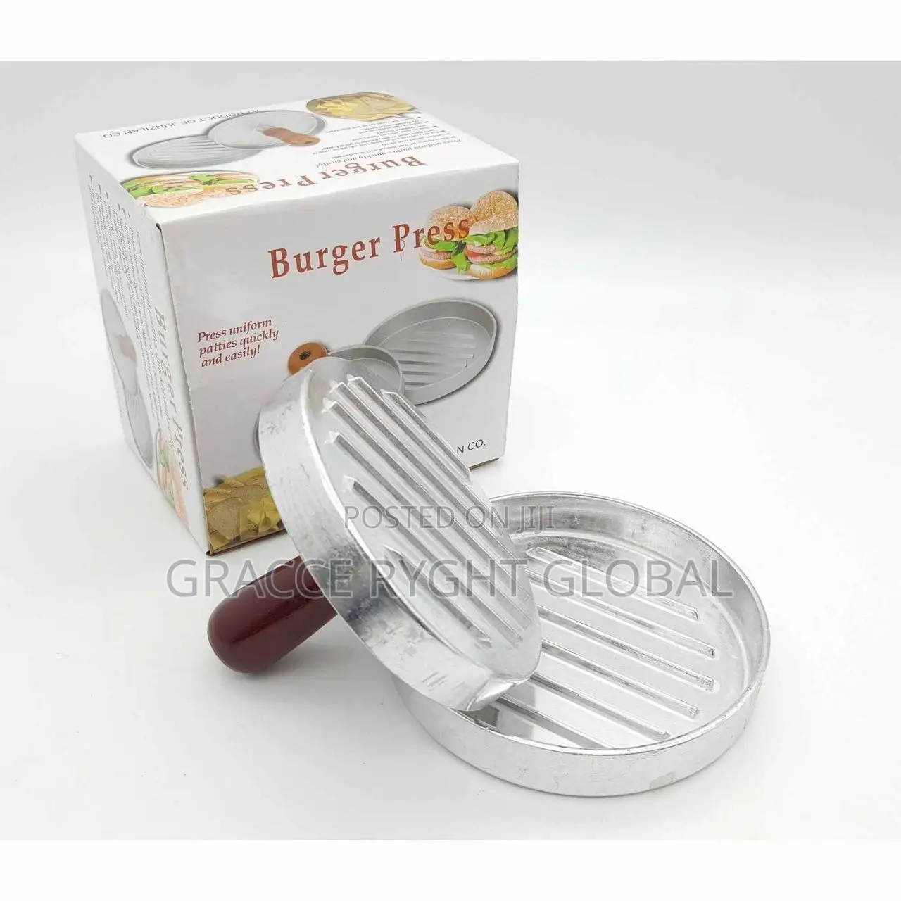 Aluminum Burgers Press