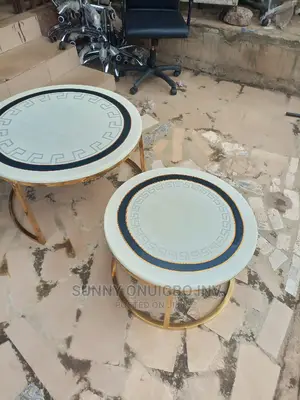 Marble Center Table 2in1