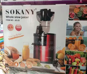 Sokany Whole Fruit Multifunctional Slow Juicer - 300w