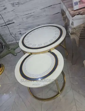 Marble Center Table 2in1