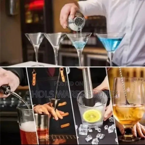 Wooden Complete Bar Set