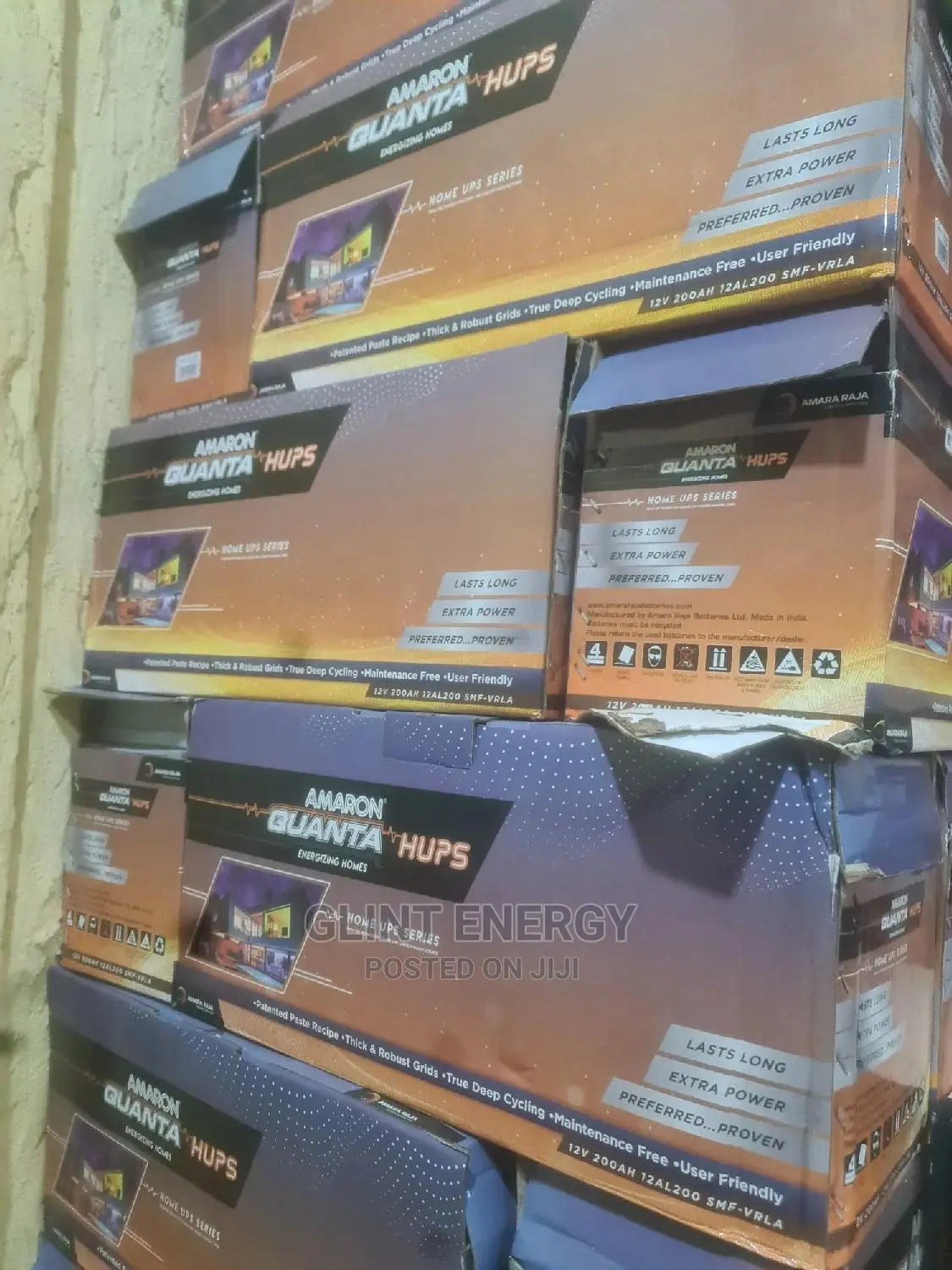 12v 220ah Amaron Qantan Dry Cell