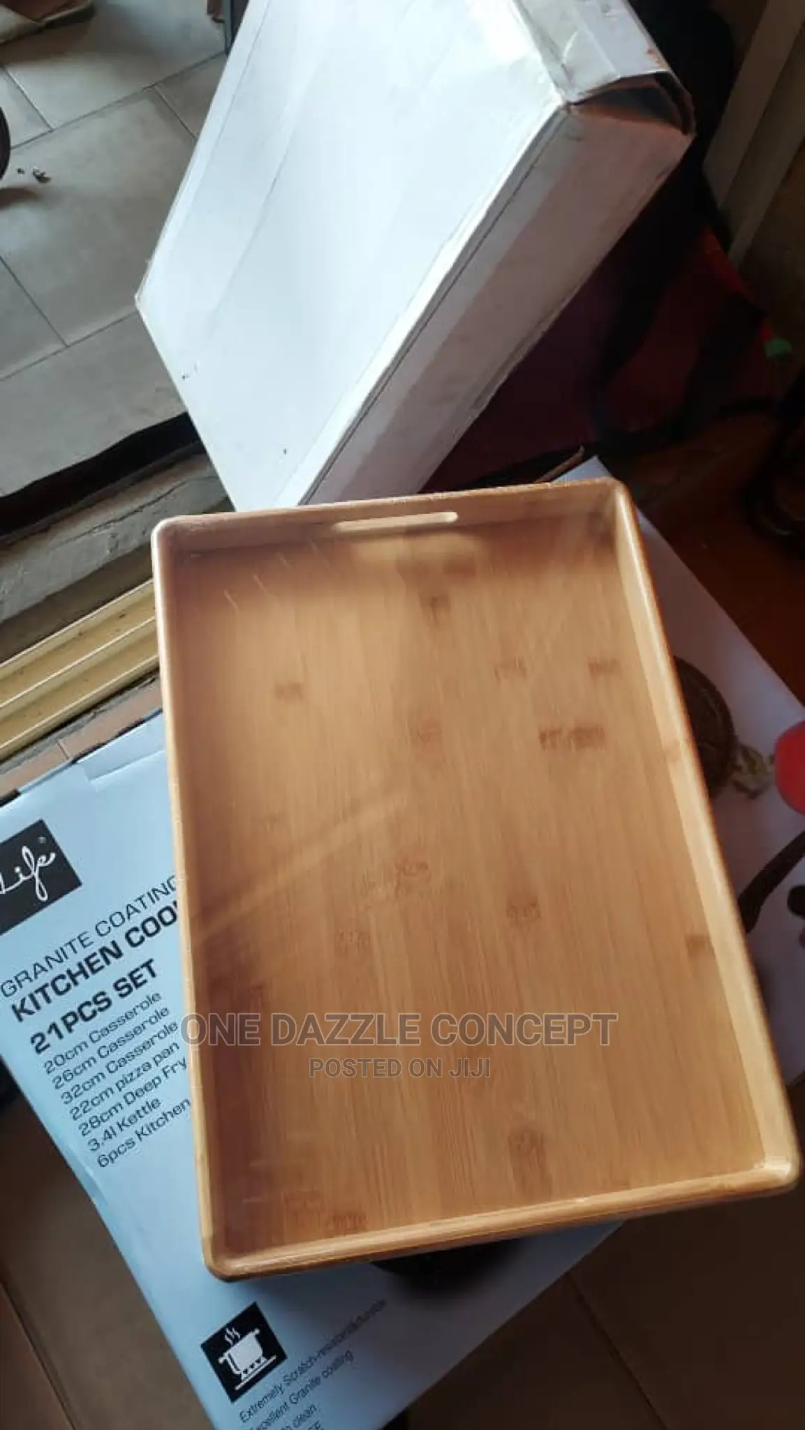 Bamboo Rectangular Tray