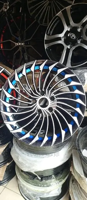 Available 16inch Rims With Touch of Blue for Toyota Corolla