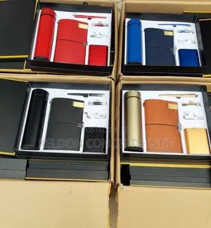 5 in 1 Executive Gift Set With Powerbank Moq: 100pcs