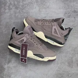 A Ma Maniere X Jordan 4 Retro High “Violet Ore” Sneakers
