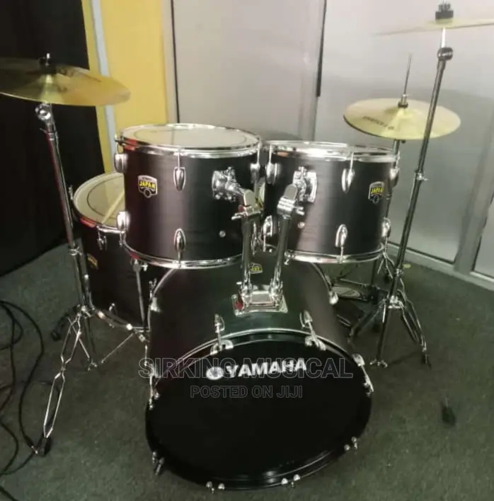 5set Yamaha Big Drum Set With Thick Cymbals
