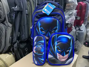3n1 Cartoon Character Kids Trolley School Bag