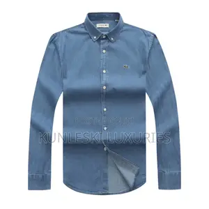 Original Lacoste Men Long Sleeve Shirt for Men