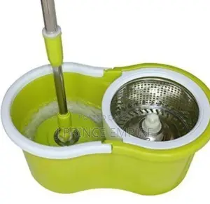 Magic Mop Plastic Filter Dryer Pole 4 Wheel Bucket