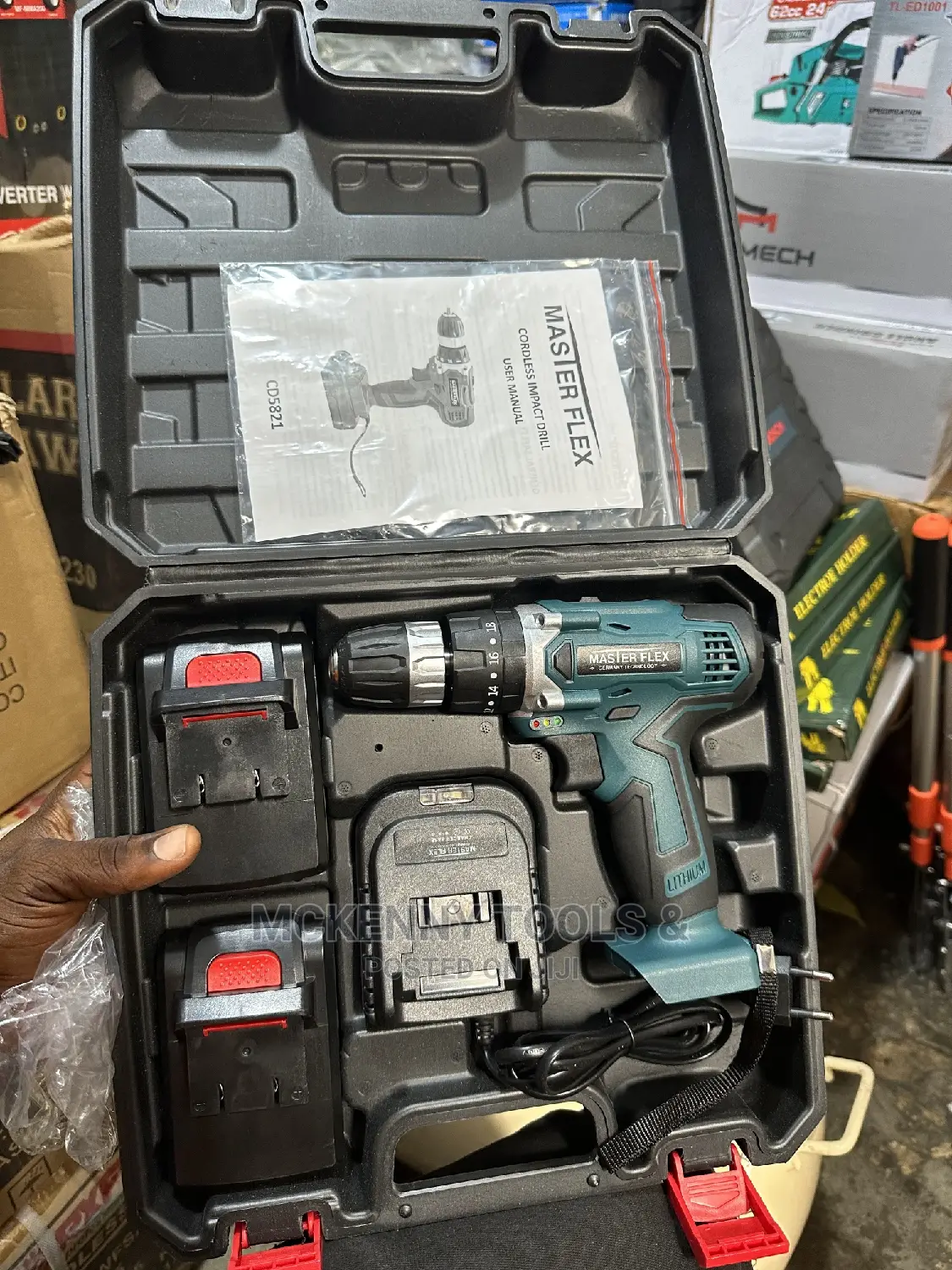 Master Flex Cordless Screwdriver Drill 28v