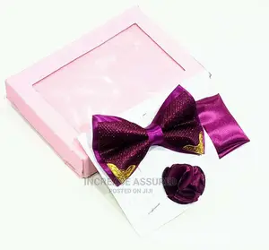 A Well Designed Neck Tie With Pocket Filler and Lapel Rose